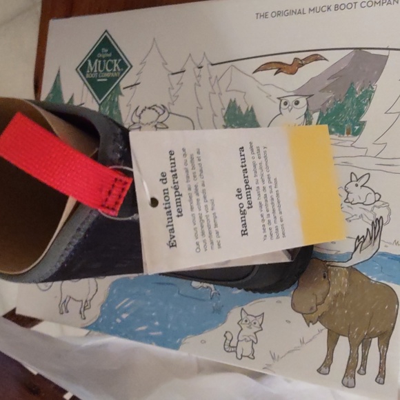 - New in box muck boots kids hale black/ linear camo sz 6 - Picture 4 of 7